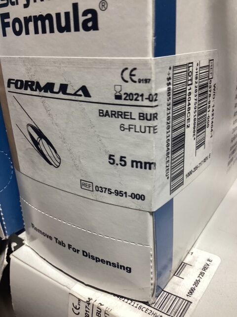 Stryker Formula Barrel Bur