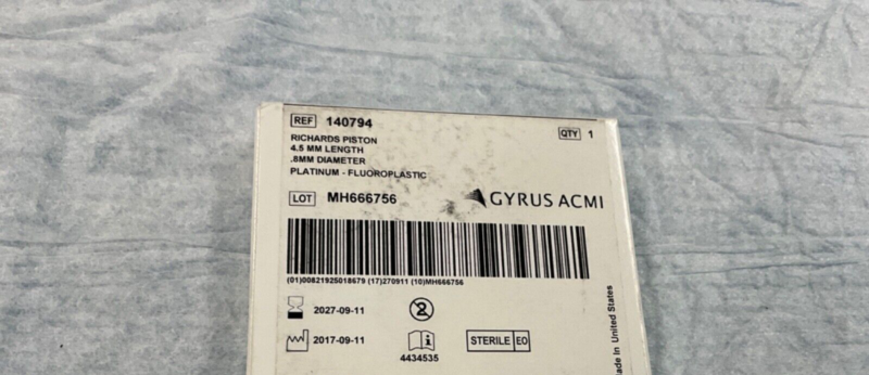 Gyrus ACMI 140794 Richards Piston 4.5mm Length 2027