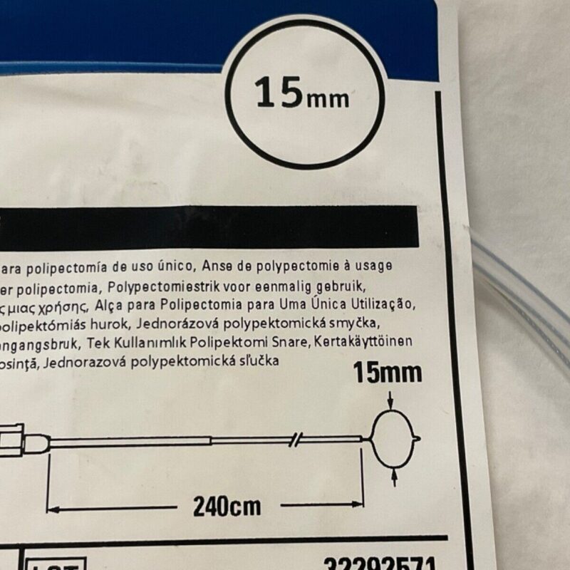 Boston Scientific M00561230 Rounded Stiff Captivator 15mm New/Sealed 08/2026 1pc