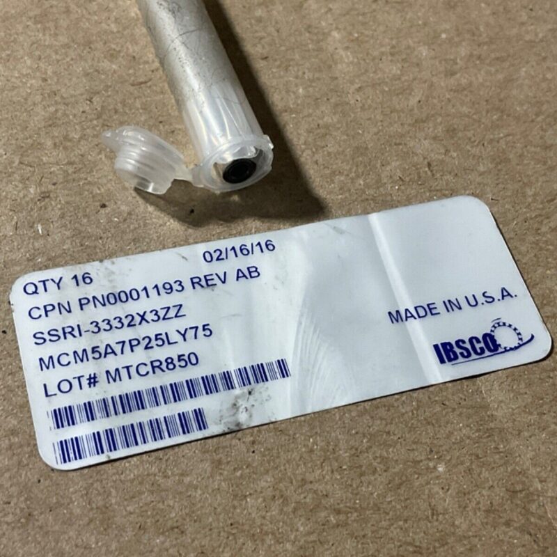 IBSCO Intercontinental Bearing Supply Bearing Pinion 0001193 For Medical (1pc)