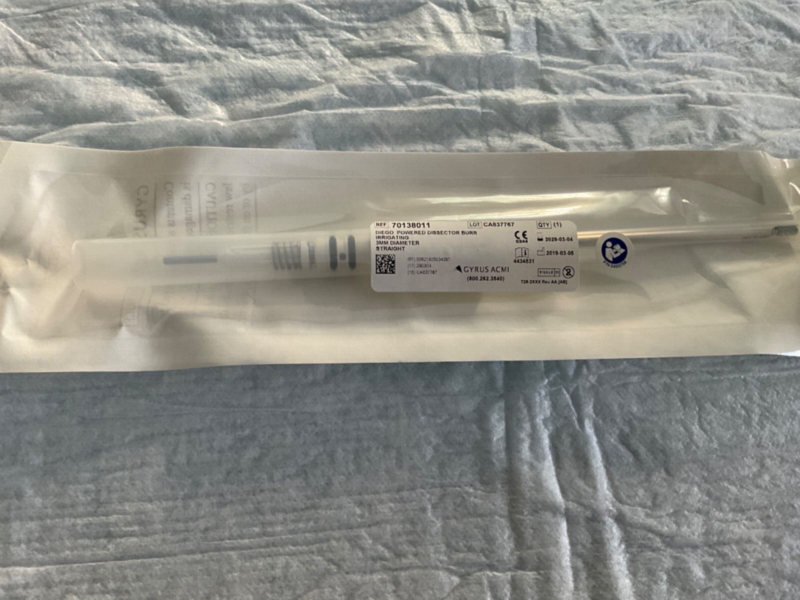 Gyrus ACMI 70138011 Powered Dissector Burr 3MM Diameter 2029