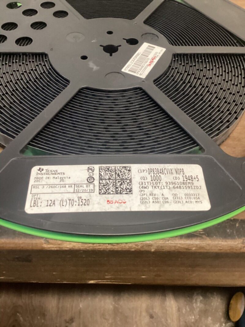 TEXAS INSTRUMENTS SEMI DP83848CVVX/NOPB / DP83848CVVXNOPB (BRAND NEW) PLCC Pack.
