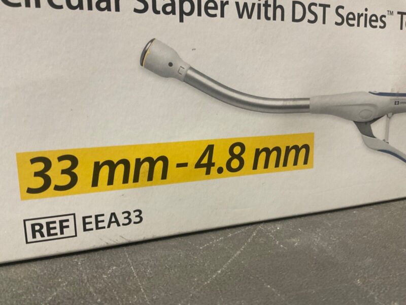Covidien EEA33 Circular Stapler W/ DST Series Tech New/Sealed (Training)
