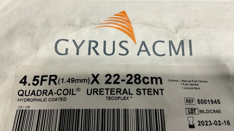 Gyrus ACMI 5001945 Quadra-Coil 4.5FR x 22-28CM
