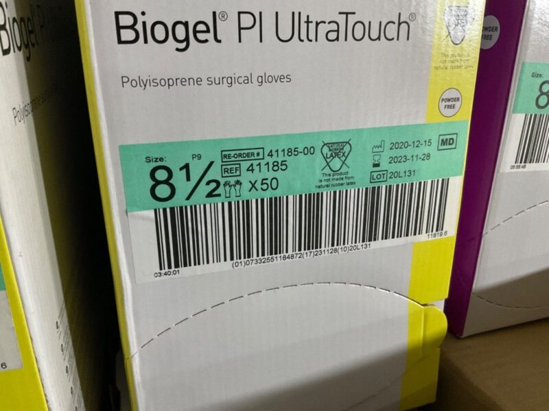 Molnlycke 41185 PI UltraTouch PF SIZE 8.5 -