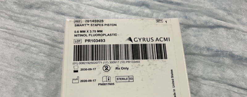 Gyrus ACMI 70145925 Smart Stapes Piston 2030