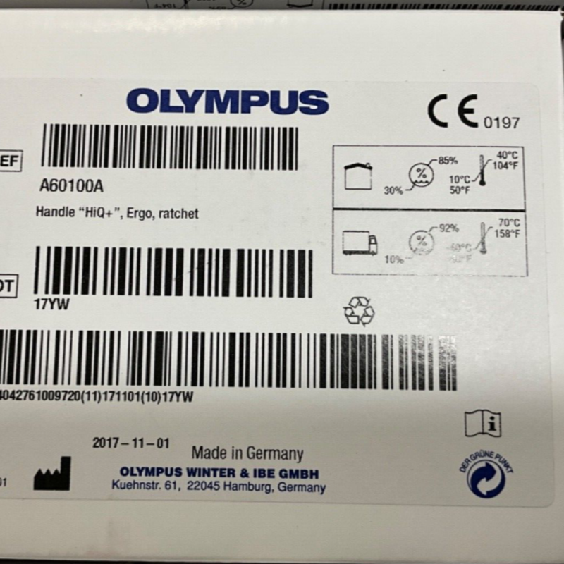 OLYMPUS A60100A Handle HiQ + A60800A Shaft HiQ +WA64130A Jaws HiQ