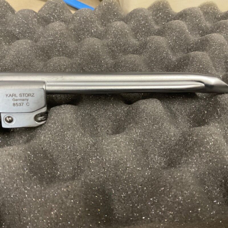 Karl Storz 8537C Miller L-Blade, Size 2, Fiber Optic