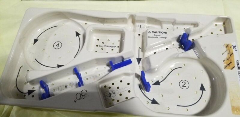 Olympus WA59380A Sterilization Tray (cracked lid) - Image 3