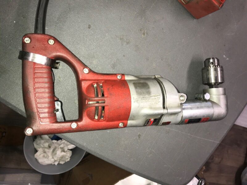 Milwaukee Tool 1/2" Heavy Duty Angle Drill 1101-1 With 48-06-287 Attachment - Image 5