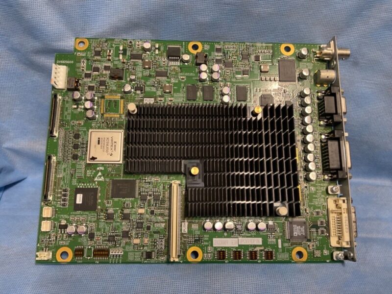 Olympus Rear Panel Plate with PCB Assembly for CV-190 UPCV19DP1N - DV665600