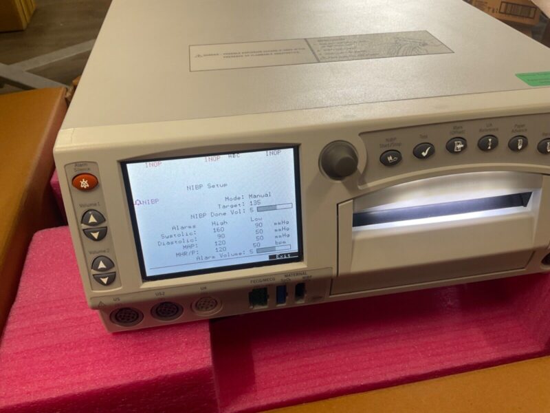 GE Corometrics 259CX Color Fetal Monitor W-TFCT-CM03-0201 Cable - 2024 Model NEW