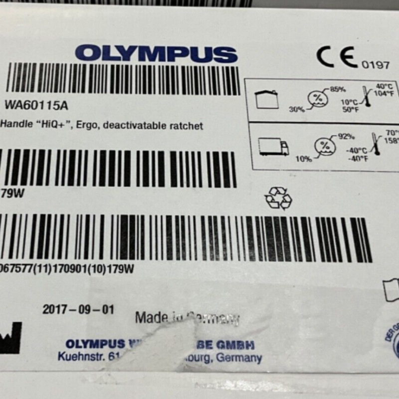 OLYMPUS WA60115A Handle HiQ + A60800A Shaft HiQ + A64340A Jaws HiQ