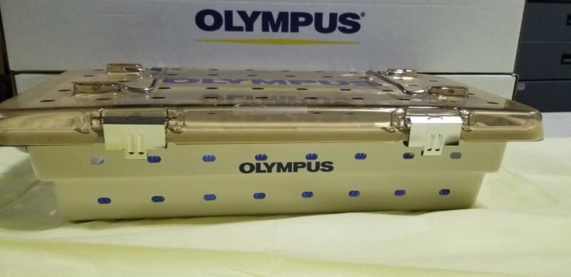 Olympus WA05970A Sterilization Tray w/ Lid & Silicone Mat - Image 2