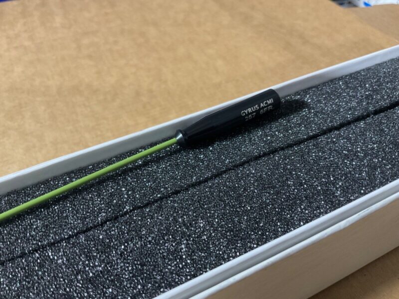 Gyrus 257F6 Electrode, Ball Tip, Green, NEW!