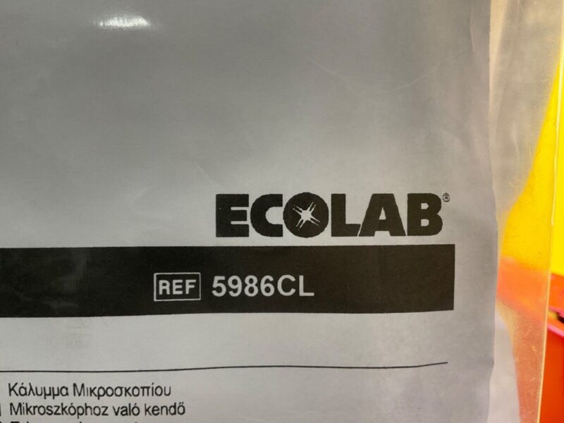 EcoLab 5986CL Microscope Drape Microtek 104cm x 267cm New/Sealed 2029! (1pc)