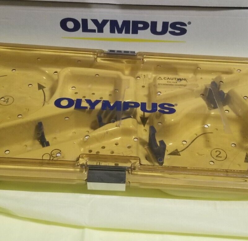 Olympus WA59380A Sterilization Tray (cracked lid)