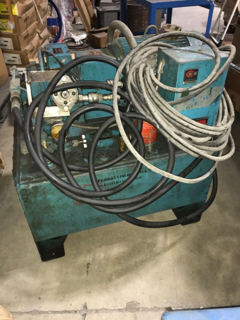 Western Fluid Power Corp 15HP 15GPM 40 Galon Hydraulic Power Unit