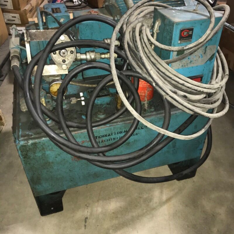 Western Fluid Power Corp 15HP 15GPM 40 Galon Hydraulic Power Unit