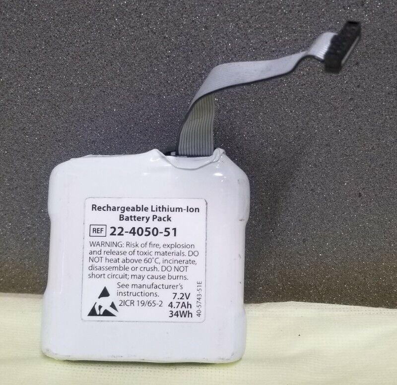 Smith's Medical 22-4050-51 Lithium Ion Battery Pack 7.2V, 4.7 AH