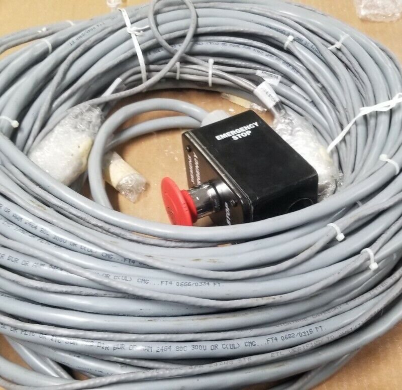 Siemens Medical Solutions 5999821 CBL ASM E-STOP EXTENSION 99FT With Stop Switch