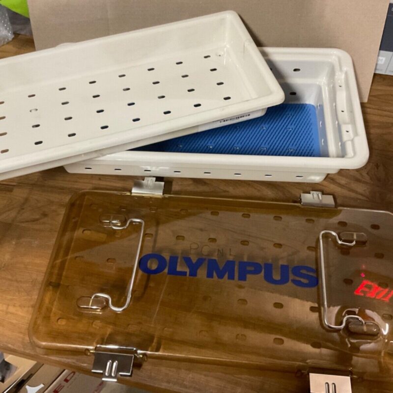 Olympus WA05970A Sterilization Tray w/ WA05971A Insert - Lid/Mat Included