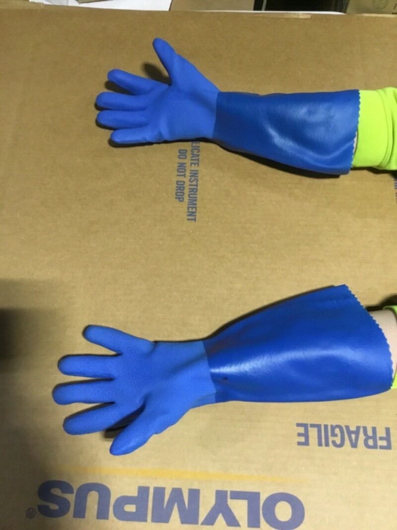 Marigold MULTIPLUS 40 - Chemical Resistant Nitrile Gloves, Size 8 Medium NEW - Image 2