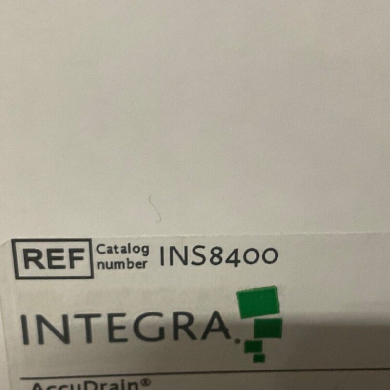 Integra INS8400 Drainage System New/Sealed (Training)