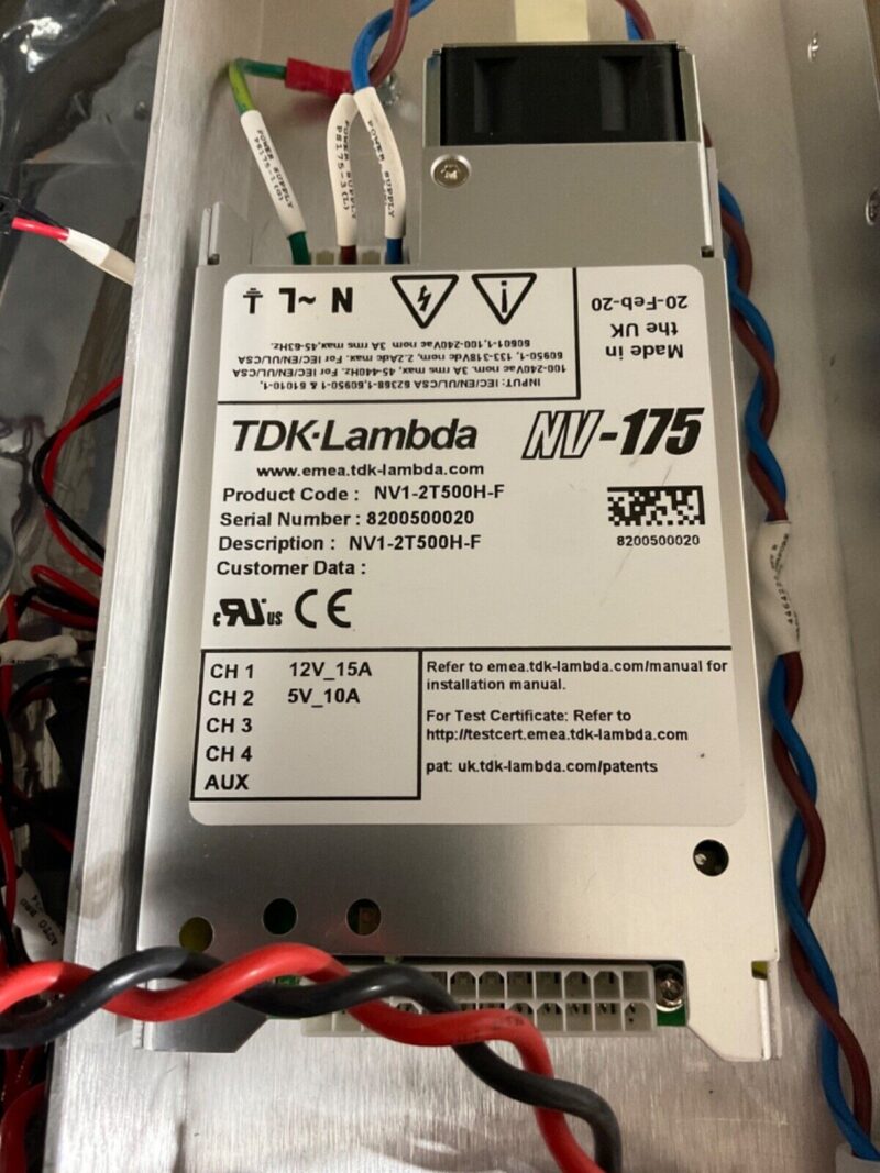 TDK Lambda NV1-2T500H-F Switching PowerSupply NV-175 - New Open Box!