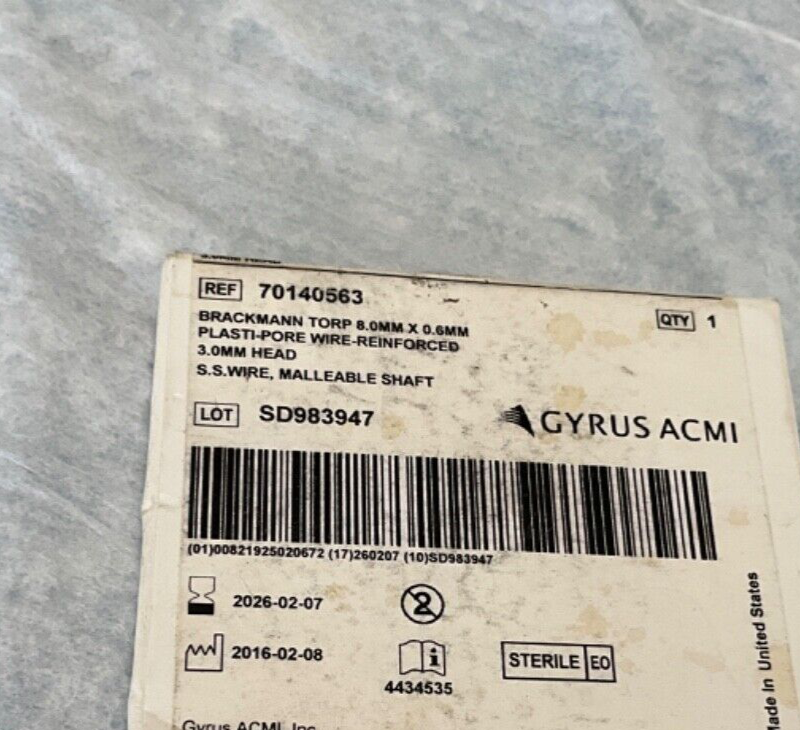 Gyrus ACMI 70140563 Brackmann Torp 2026