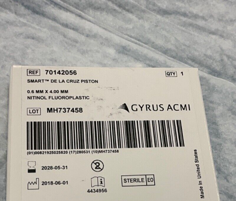 Gyrus ACMI 70142056 Smart De La Cruz Piston 2028
