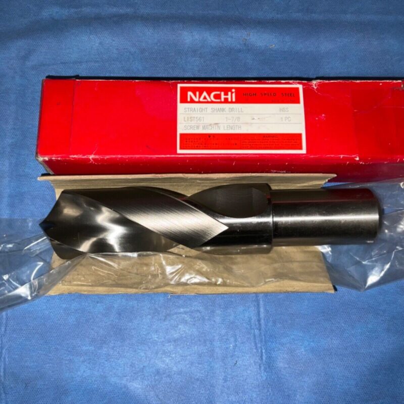 Nachi High Speed Steel Straight Shank Drill 1-7/8