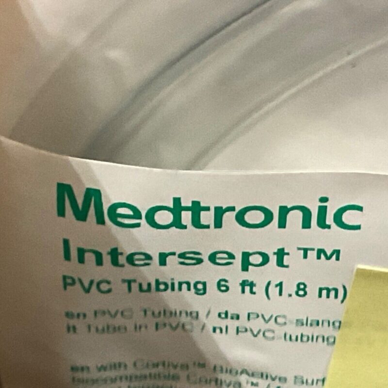 Medtronic CB2993 Intersept PVC Tubing 6ft New/Sealed 11/2025 (1pc)