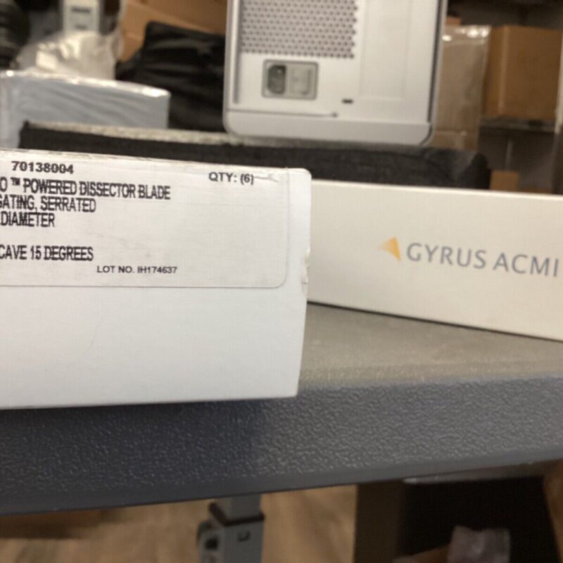 Box (6) Gyrus Acmi Diego Powered Dissector Blade Irrigating Ref# 70138004