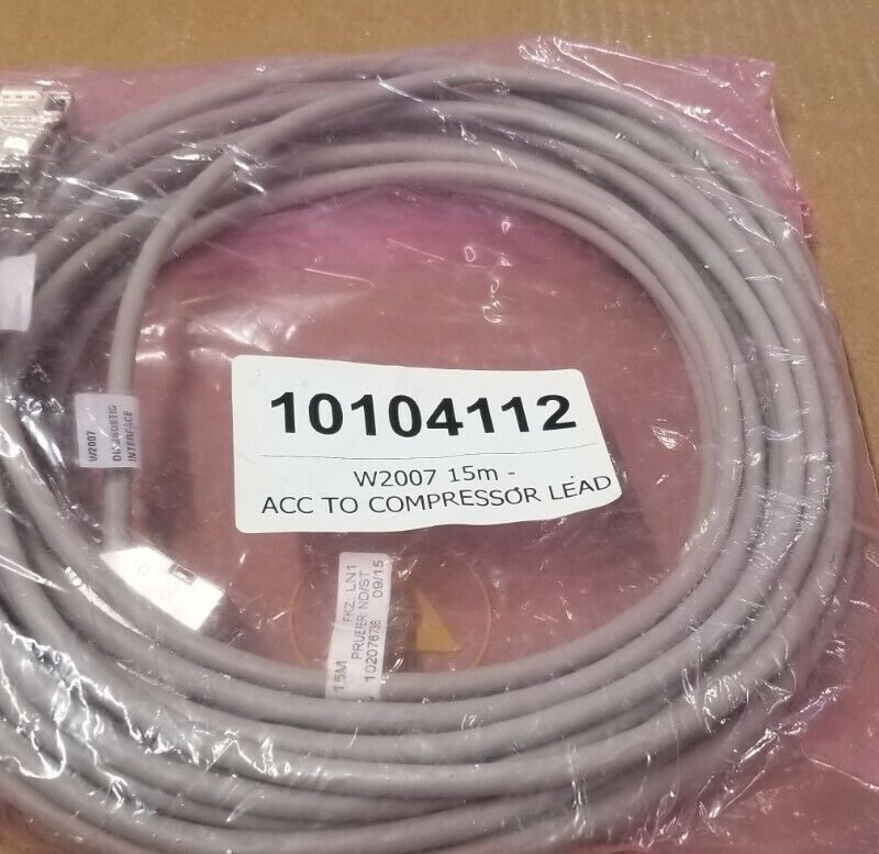Siemens Medical Solutions 10104112 - W2007 - 15M ACC Compressor Lead