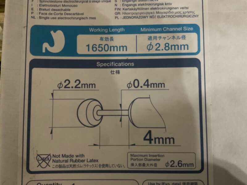Olympus KD-610L ITKnife 4MM X 165CM — New Sealed