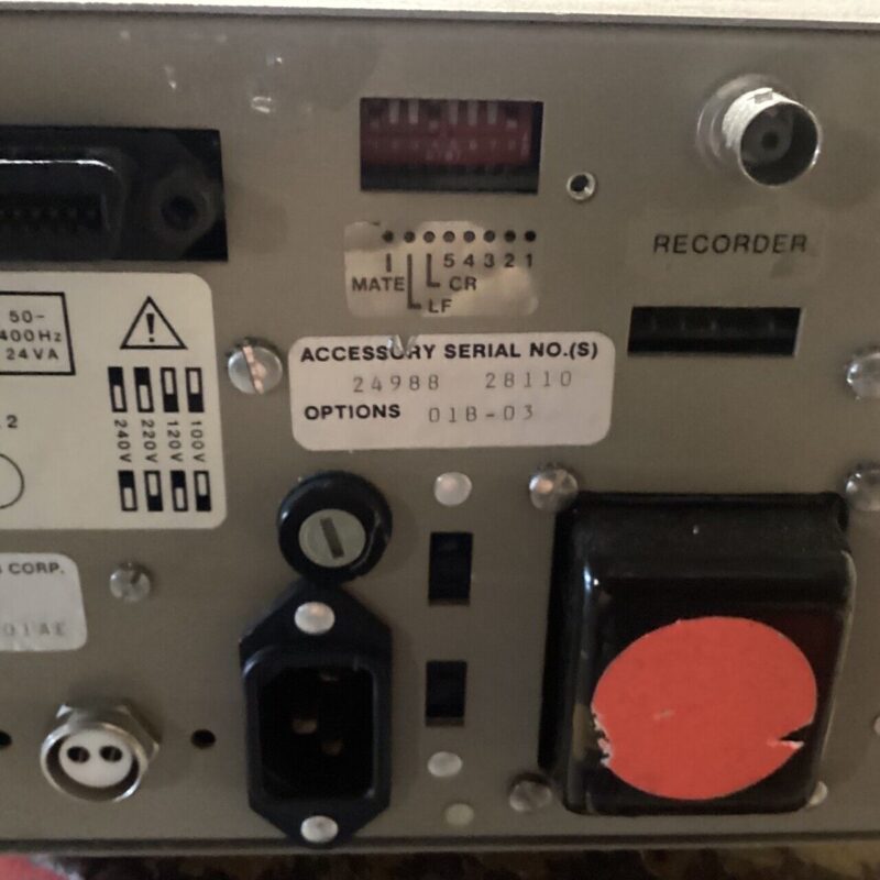 Boonton 9200B RF Voltmeter Option 01B-03 Make Offers! - Image 2