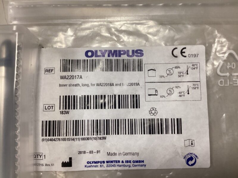 Olympus REF WA22017A Inner Sheath w/ Standard Obturator
