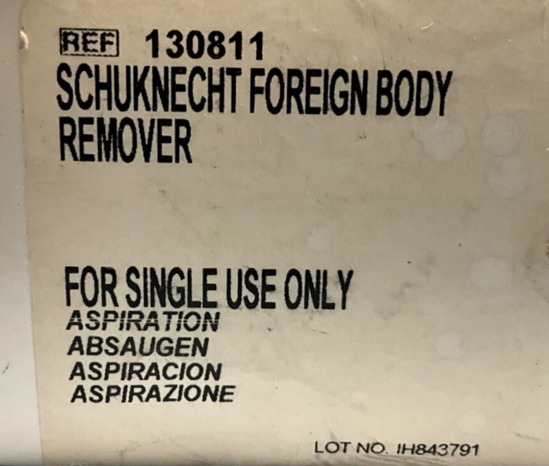 Gyrus ACMI 130811 Schuknecht Foreign Body Remover (Box)