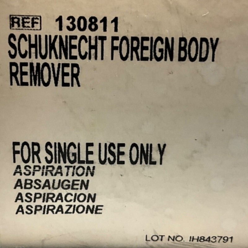 Gyrus ACMI 130811 Schuknecht Foreign Body Remover (Box)