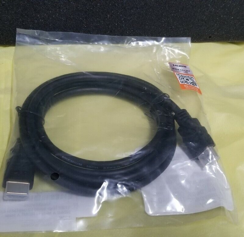 4K HDMI Cable 6.6ft – High Speed 18Gbps for 3D, UHD, HDR, Apple TV