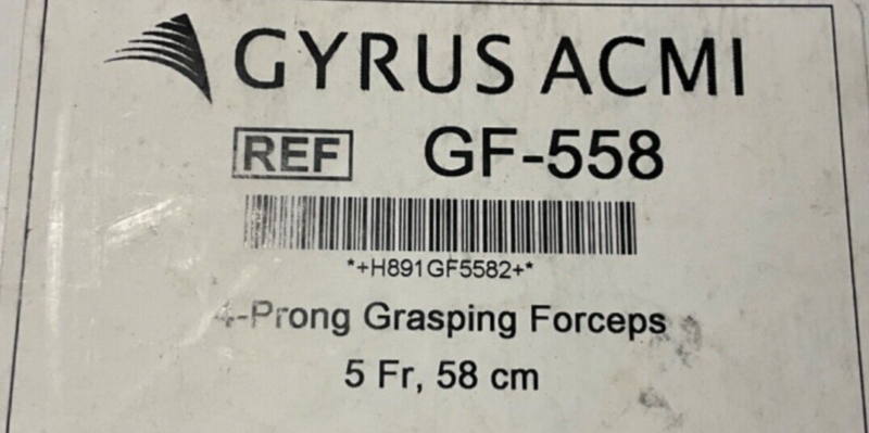 Gyrus ACMI GF-558 4-Prong Grasping Forceps