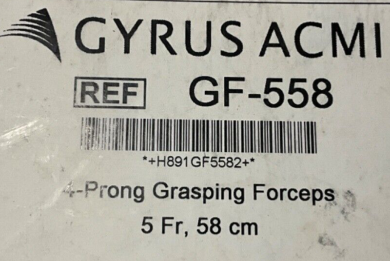 Gyrus ACMI GF-558 4-Prong Grasping Forceps