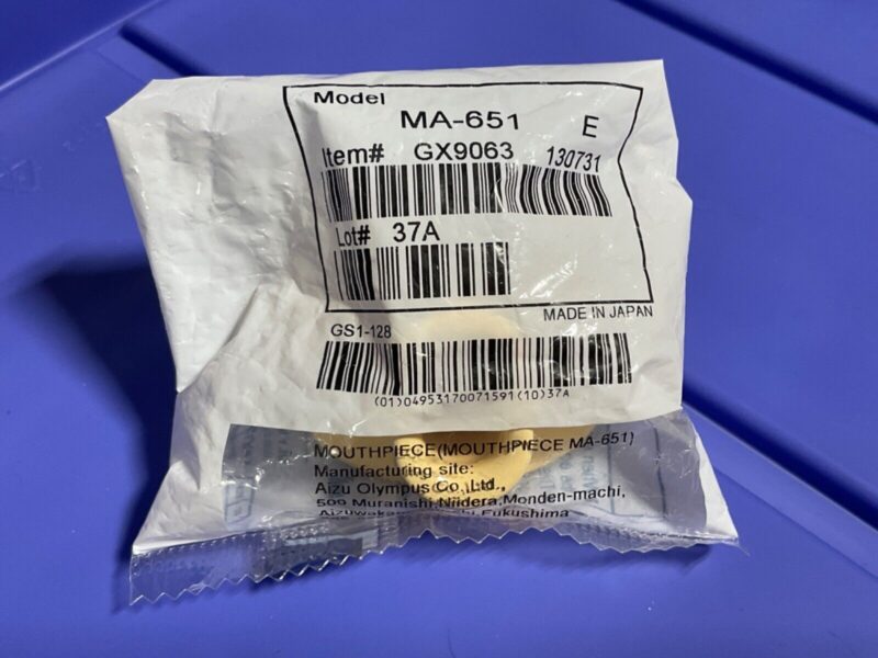 Olympus MA-651 MouthPiece, MouthGuard, BiteBlock, NEW/Sealed