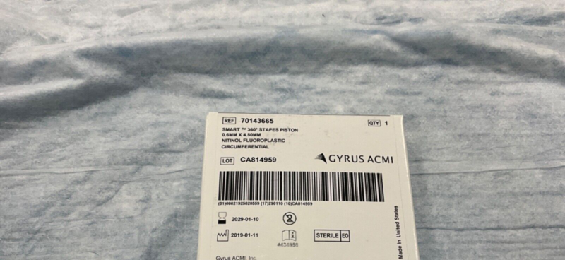 Gyrus ACMI 70143665 Smart 360 Stapes Piston 2027-2029