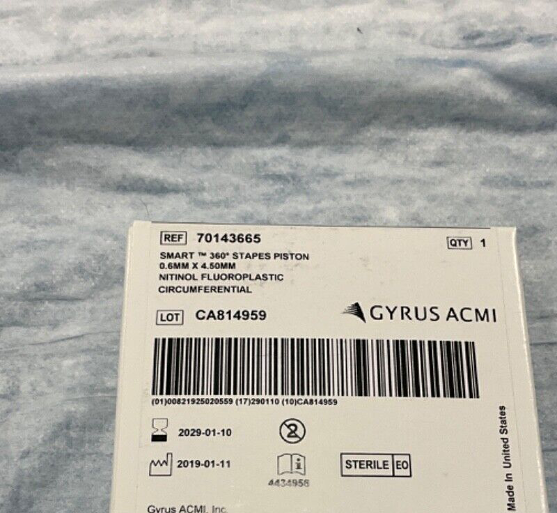 Gyrus ACMI 70143665 Smart 360 Stapes Piston 2027-2029