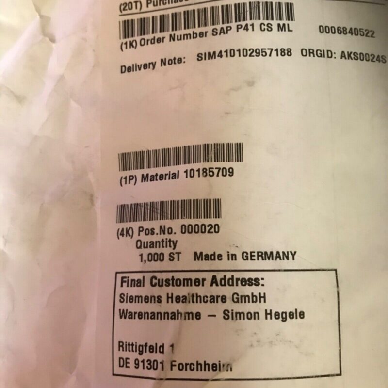 Siemens Medical 10185709 Body Belt All Size