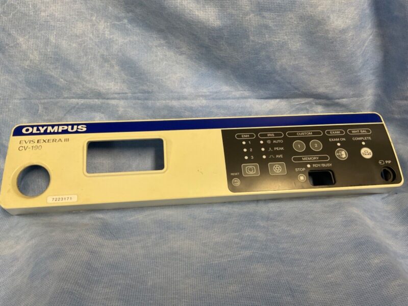 Olympus CV-190 Front Panel Faceplate W/ Touch Panel and PCB Assembly #2