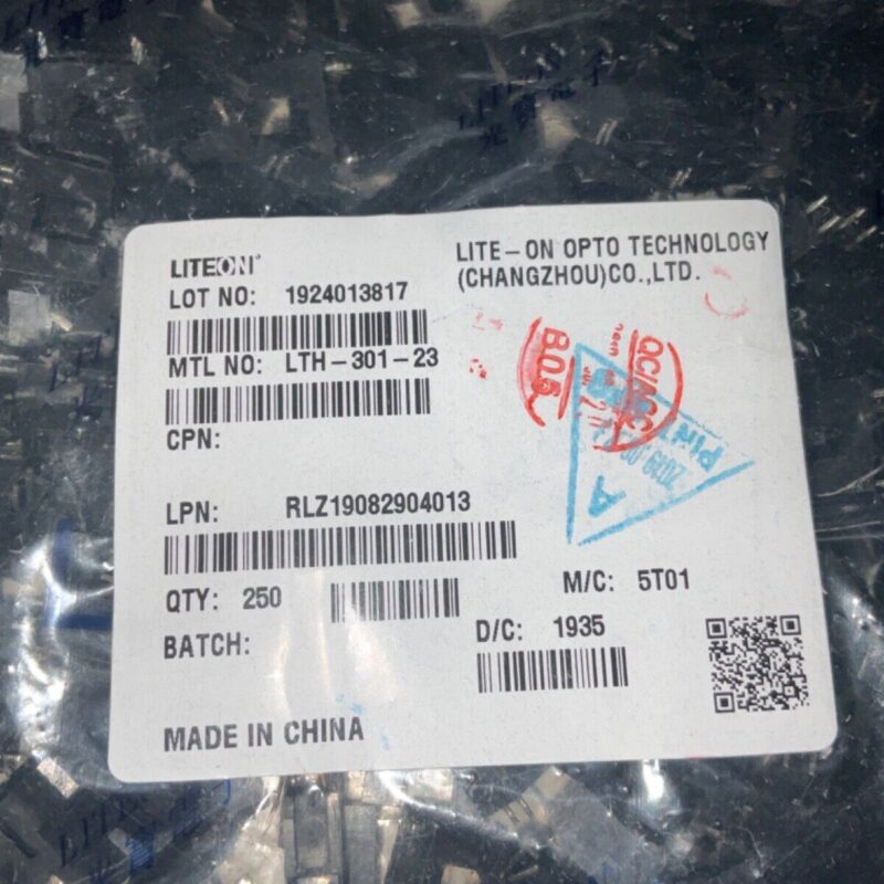 Liteon Optical Switch - Liteon LTH-301-23 Opto Interrupter - Liteon Opto Switch