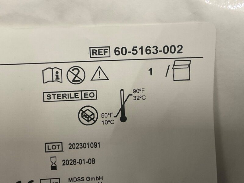 ConMed 60-5163-002 L-Hook 5mm x 27cm Electrode New/Sealed 2028